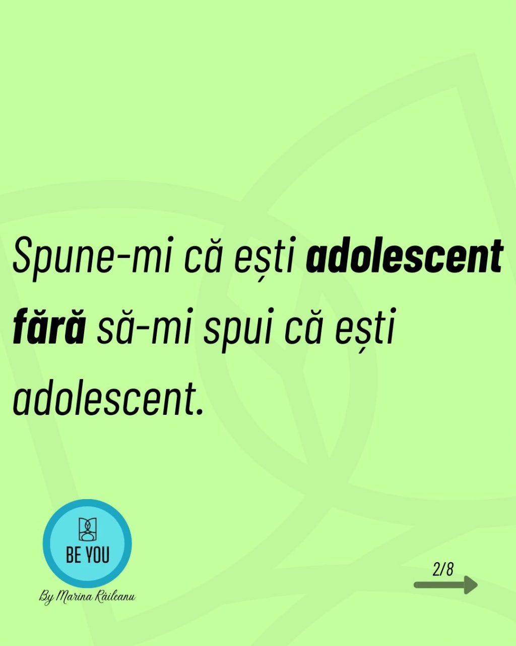 Instagram post from be_you.ro. This post is in position 1.