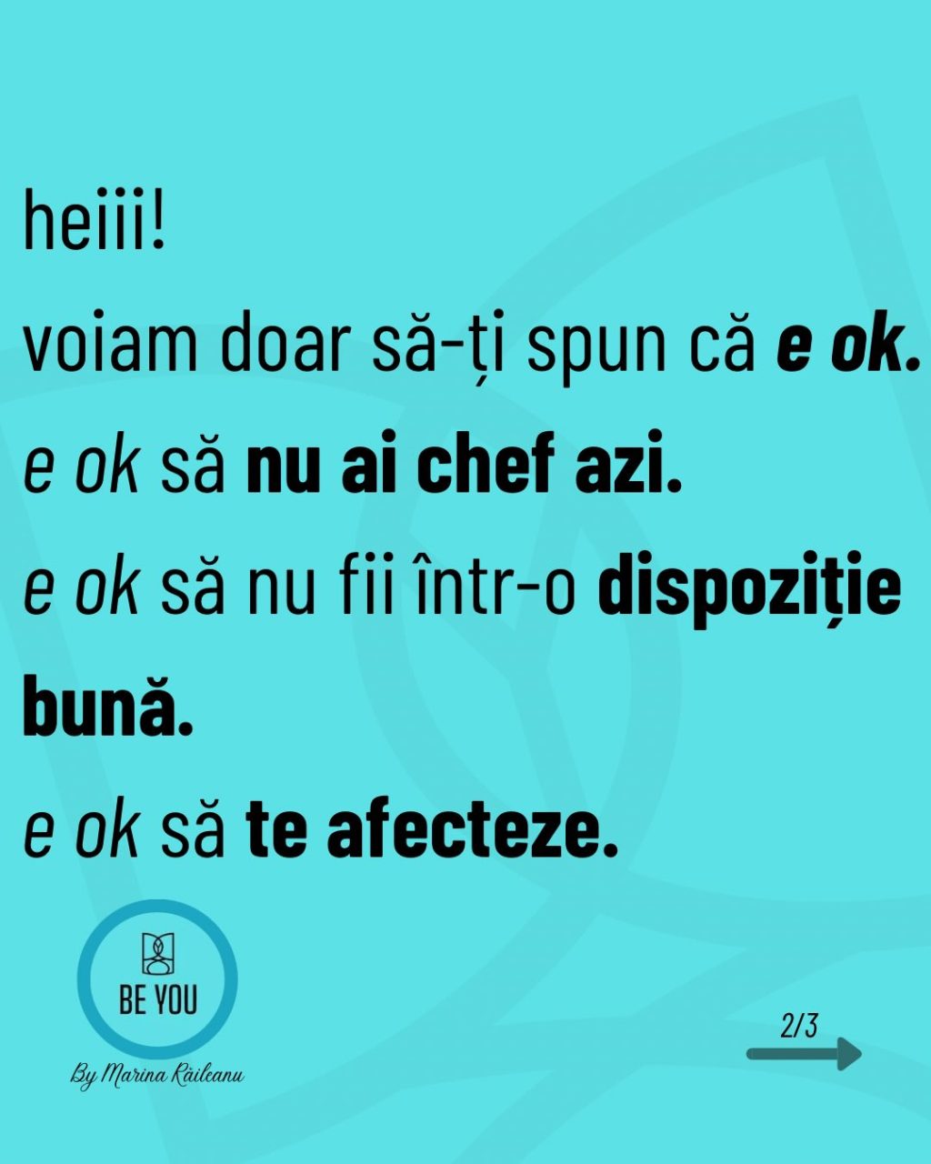 Instagram post from be_you.ro. This post is in position 1.